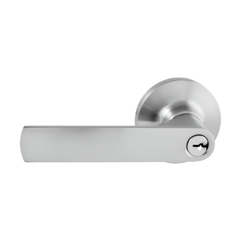 Gainsborough TradePro Bela Entrance Key In Lever Set Satin Chrome 1440PROBELSC