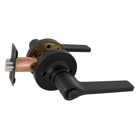 Gainsborough TradePro Adel Entrance Lever Set Matte Black 1440PROADEMBK - primehardware