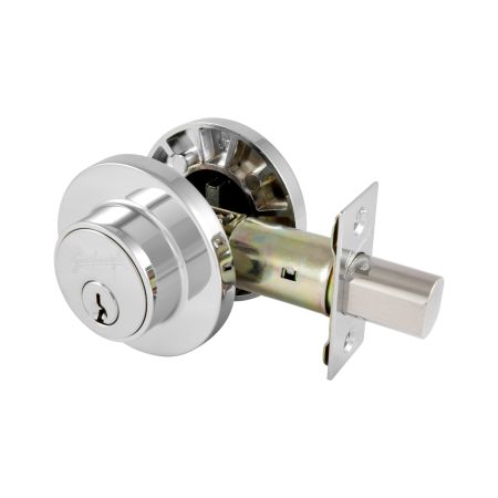 Gainsborough TradePro Cass Double Cylinder Deadbolt Bright Chrome 1450PROCASBCK - primehardware