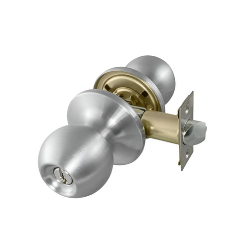 Gainsborough TradePro Colton Entrance Set Stainless Steel 1440PROCOLSSK - primehardware