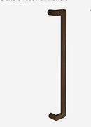 Zanda Duke Offset Pull Handle - 600mm Crs - Ember Bronze - primehardware