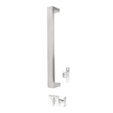 Gainsborough Oblong 450mm Pull Handle Entrance Set Stainless Steel OBL450PHENTSSK