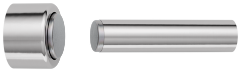 Iver Pencil Magnetic Door Stop | Concealed Fix | 5 Finishes - Polished Chrome
