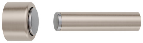 Iver Pencil Magnetic Door Stop | Concealed Fix | 5 Finishes - Satin Nickel