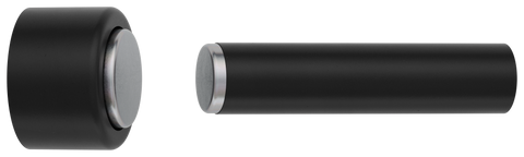 Iver Pencil Magnetic Door Stop | Concealed Fix | 5 Finishes - Matt Black