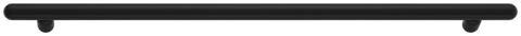 Iver Puerto Cabinet Pull Handle | 450mm | 5 Finishes - Matt Black