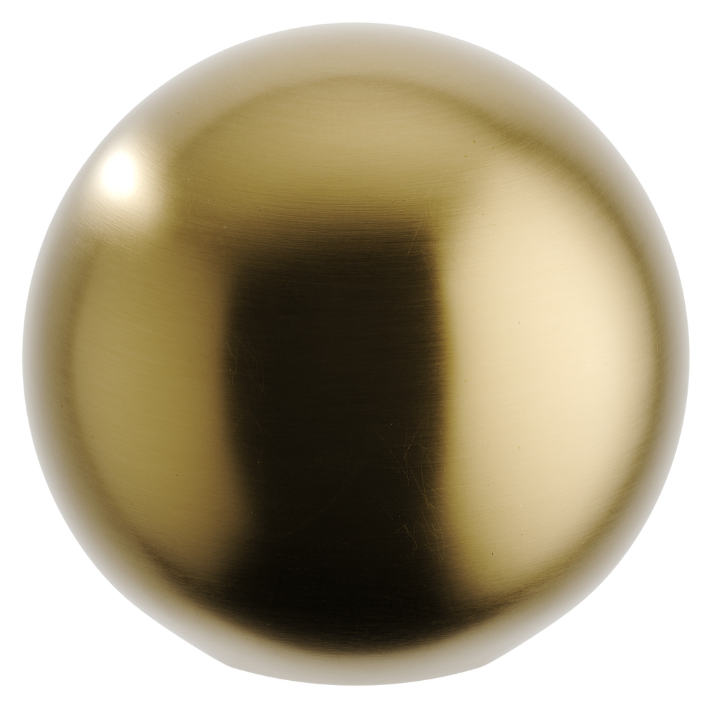Iver Puerto Cupboard Knob | 38mm | 5 Finishes - Brushed Gold PVD