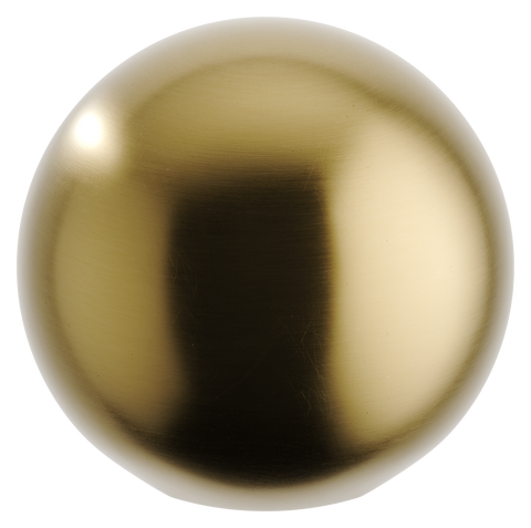 Iver Puerto Cupboard Knob | 38mm | 5 Finishes - Brushed Gold PVD