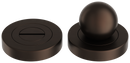 Iver Puerto Privacy Turn | Round Rose Concealed Fix | 5 Finishes - Signature Brass