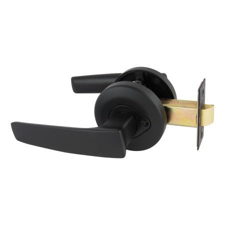 Gainsborough Neue Aurora Privacy Smooth Round Matte Black 1915AURAMB - primehardware