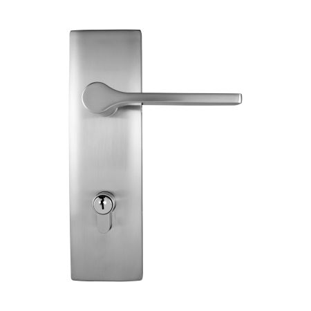 Gainsborough TradePro Adel Entrance Lever Set - KEYED Bright Chrome 14401ADEBCK - primehardware