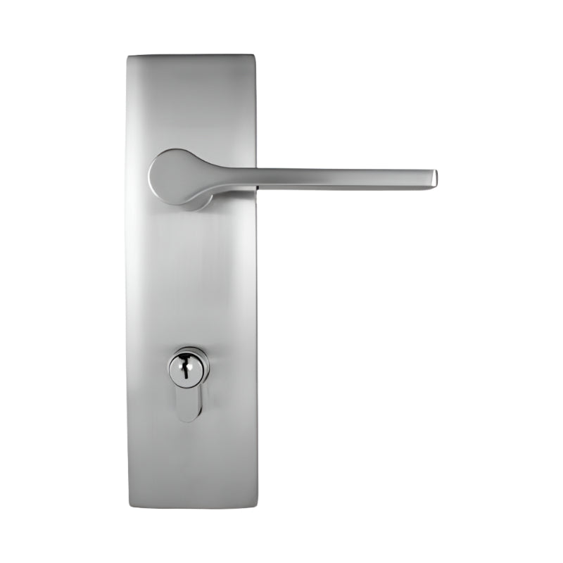 Gainsborough TradePro Adel Entrance Lever Set Satin Chrome 14401ADESC - primehardware