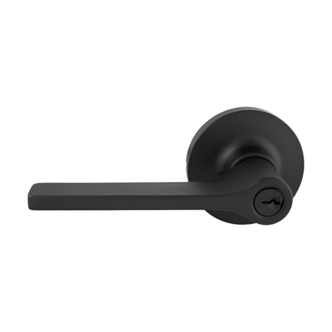 Gainsborough TradePro Adel Entrance Lever Set Matte Black 1440PROADEMB - primehardware