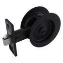 Gainsborough Privacy Sliding Cavity Set Circular Matte Black 395MBC - primehardware