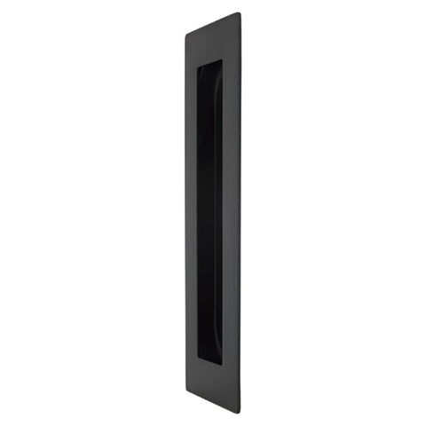 Gainsborough Flush Pull Rectangular 150mm Matte Black 730FP150MB - primehardware