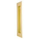 Gainsborough Flush Pull Rectangular 150mm Satin Brass 730FP150SB - primehardware