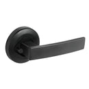 Gainsborough Neue Angular Privacy Smooth Round Matte Black 1915ANGAMB - primehardware