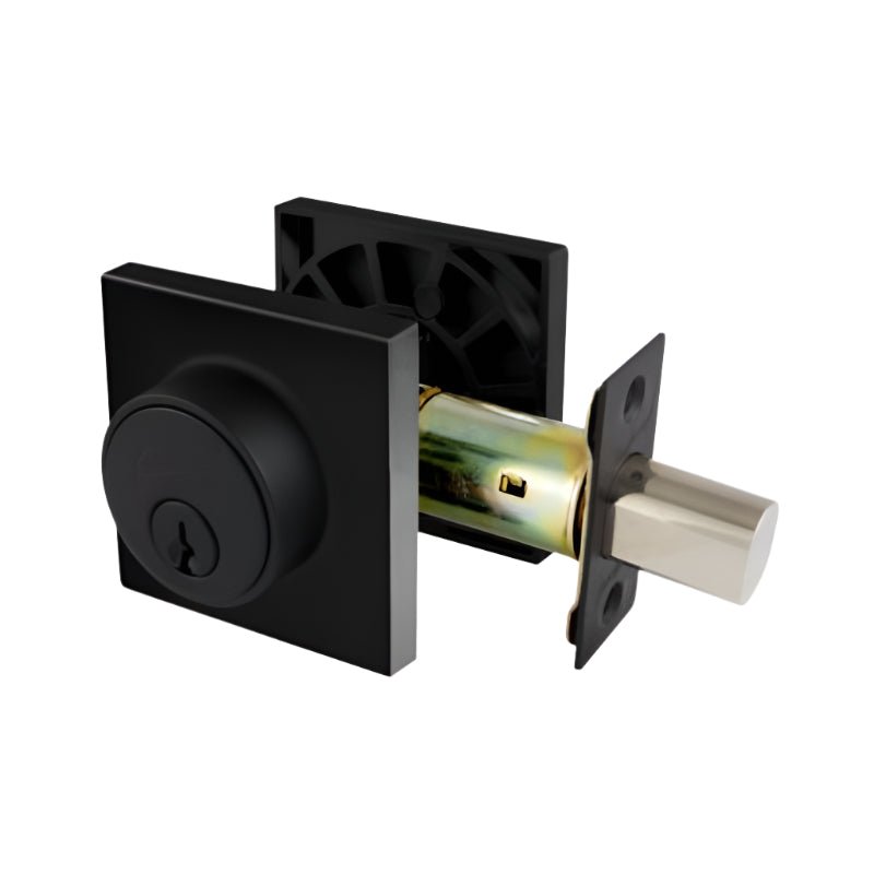 Gainsborough TradePro Dani Double Cylinder Deadbolt Matte Black 1450PRODANMBK - primehardware