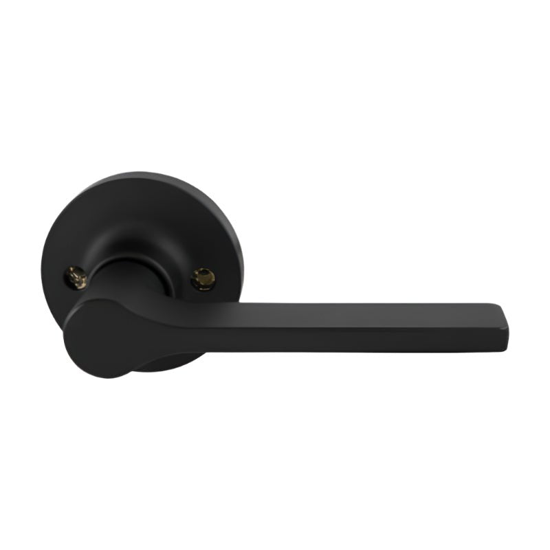 Gainsborough TradePro Adel Lever Passage Set Matte Black 1400PROADEMB - primehardware
