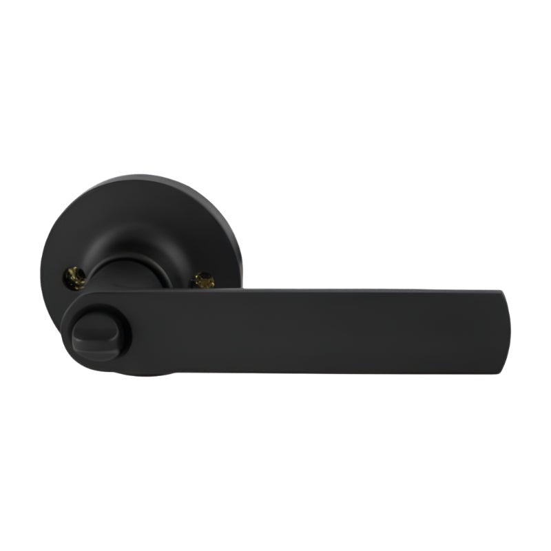 Gainsborough TradePro Bela Privacy Lever Set Matte Black 1410PROBELMB - primehardware