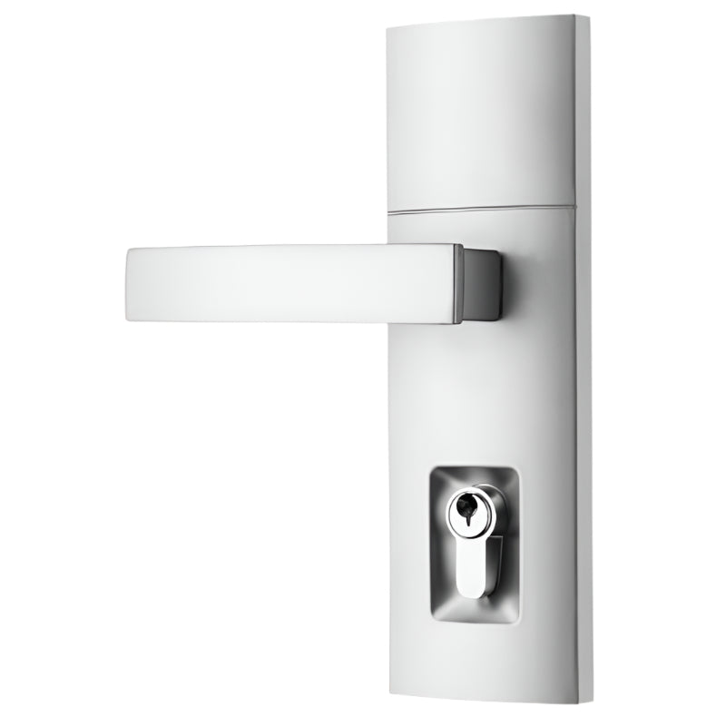 Gainsborough Trilock Contemporary Angular Double Cyclinder Satin Chrome 8901ANGSCK