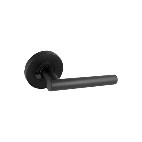 Gainsborough Amelia Privacy Lever Set Matte Black 115AMEMB - primehardware