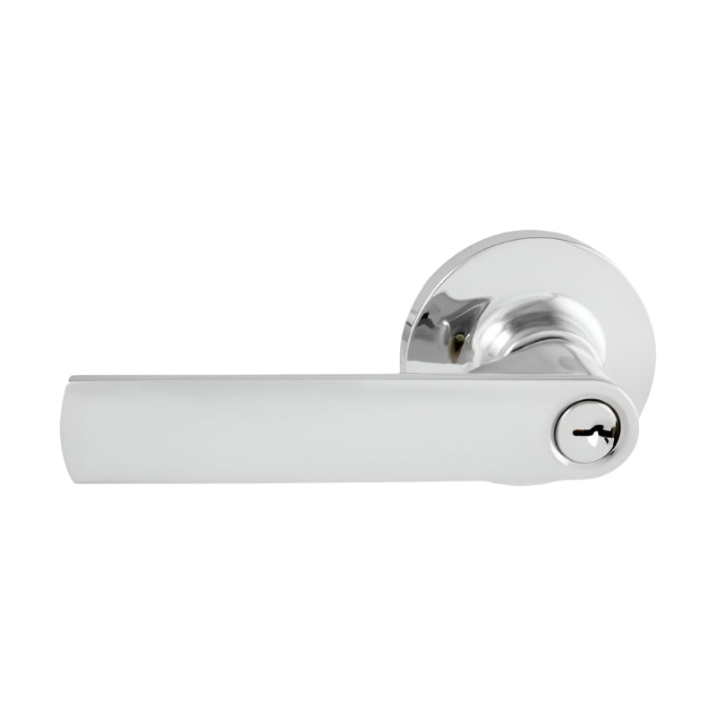 Gainsborough TradePro Bela Entrance Key In Lever Set Bright Chrome 1440PROBELBC