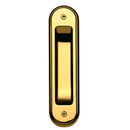 Gainsborough Flush Pull Radius Corner Bright Gold 390BGC - primehardware