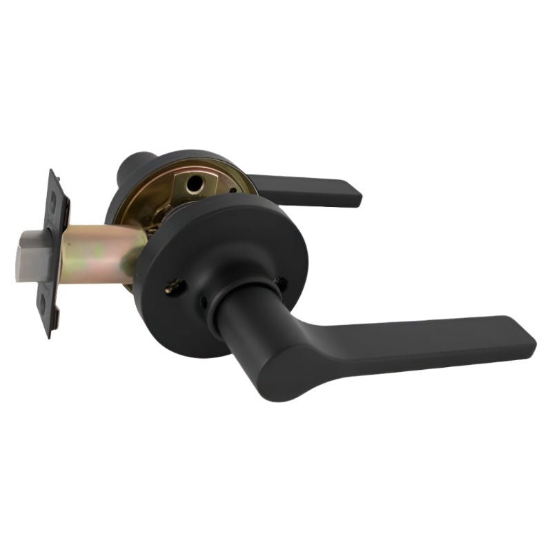 Gainsborough TradePro Adel Lever Passage Set Matte Black 1400PROADEMB - primehardware