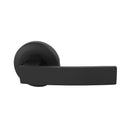 Gainsborough Neue Angular Passage Smooth Round Matte Black 1905ANGAMB - primehardware