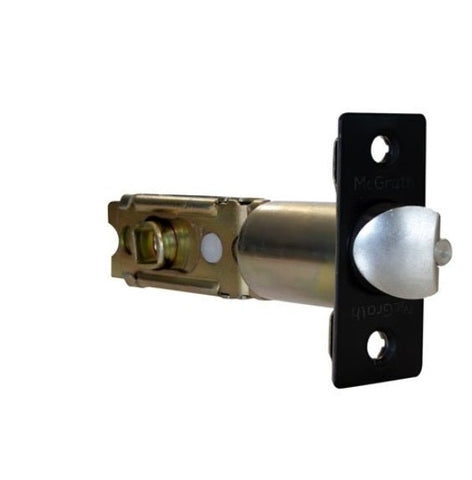 McGrath Adjustable Tubular Latch – 60/70mm Backset, Black Finish, 2 - Hour Fire Rated - primehardware