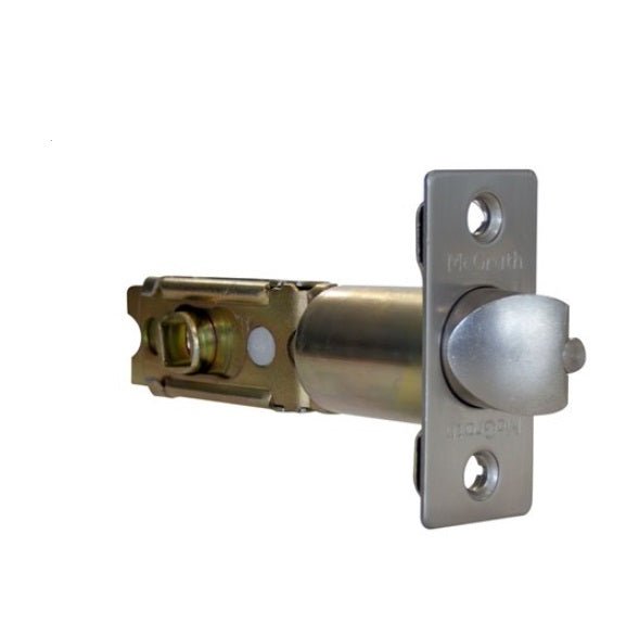 McGrath Adjustable Latch – 60/70mm Backset, Satin Stainless Steel, 2 - Hour Fire Rated - primehardware