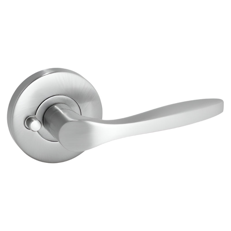 Gainsborough Carla Privacy Lever Set Satin Chrome 115CARSC
