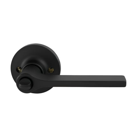 Gainsborough TradePro Adel Privacy Lever Set Matte Black 1410PROADEMB - primehardware
