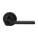 Gainsborough TradePro Adel Privacy Lever Set Matte Black 1410PROADEMB - primehardware