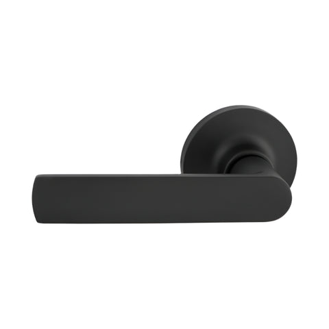 Gainsborough TradePro Bela Round Passage Set Matte Black 1400PROBELMB - primehardware