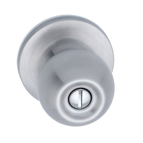 Gainsborough TradePro Colton Privacy Set Stainless Steel 1410PROCOLSS - primehardware