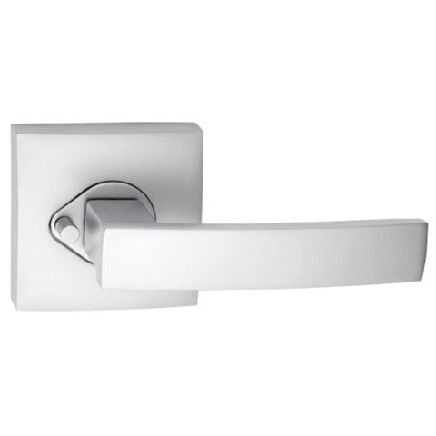 Gainsborough Neue Angular Privacy Smooth Square Satin Chrome 1815ANGSC - primehardware