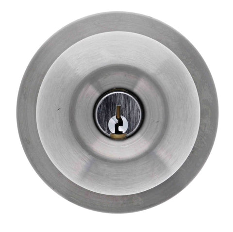 Carbine Epsom 3000 Cylindrical Entrance set, 60mm backset, C4 Keyed to Differ, Display Pack, Satin Stainless Steel - primehardware