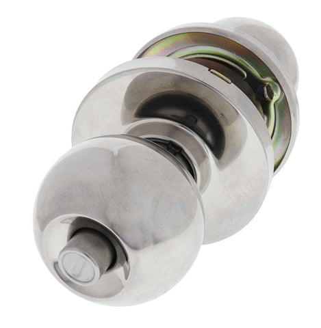 Carbine Epsom 3000 Cylindrical Entrance set, 60mm backset, C4 Keyed to Differ, Boxed, Polished Stainless Steel - primehardware