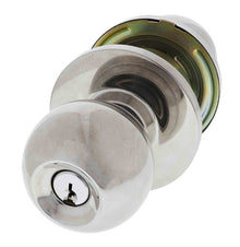 Carbine Epsom 3000 Cylindrical Entrance set, 60mm backset, C4 Keyed to Differ, Boxed, Polished Stainless Steel
