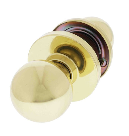 Carbine Epsom 3000 Cylindrical Passage set, 70mm backset, , Boxed, Polished Brass - primehardware