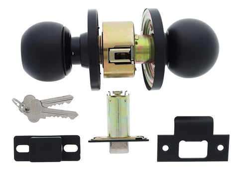 Carbine Epsom 3000 Cylindrical Patio set, 70mm backset, , Boxed, Satin Stainless Steel - primehardware