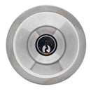 Carbine Epsom 3000 Cylindrical Entrance set, 70mm backset, C4 Keyed to Differ, Boxed, Polished Stainless Steel - primehardware