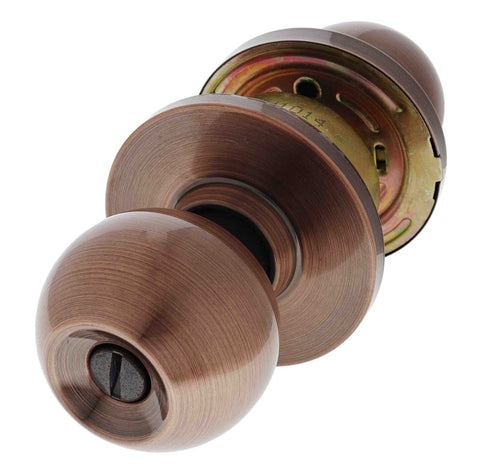 Carbine Epsom 3000 Cylindrical Privacy set, 70mm backset, , Boxed, Antique Bronze - primehardware