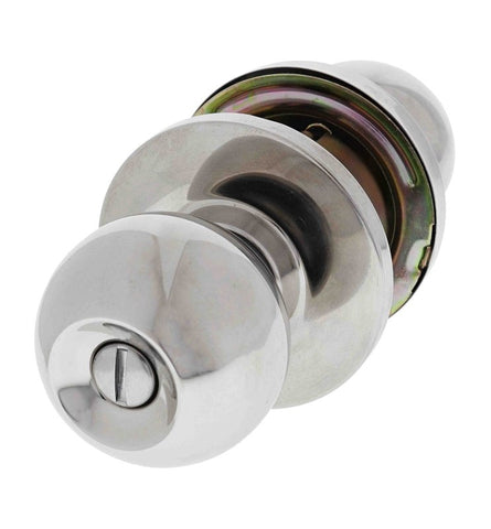 Carbine Epsom 3000 Cylindrical Privacy set, 70mm backset, , Boxed, Polished Stainless Steel - primehardware