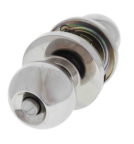 Carbine Epsom 3000 Cylindrical Privacy set, 70mm backset, , Boxed, Polished Stainless Steel - primehardware