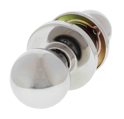 Carbine Epsom 3000 Cylindrical Vestibule set, 70mm backset, C4 Keyed to Differ, Boxed, Polished Stainless Steel - primehardware