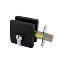 Gainsborough Neue Double Cyclinder Deadbolt Smooth Square Matte Black 1851SMMBK - primehardware