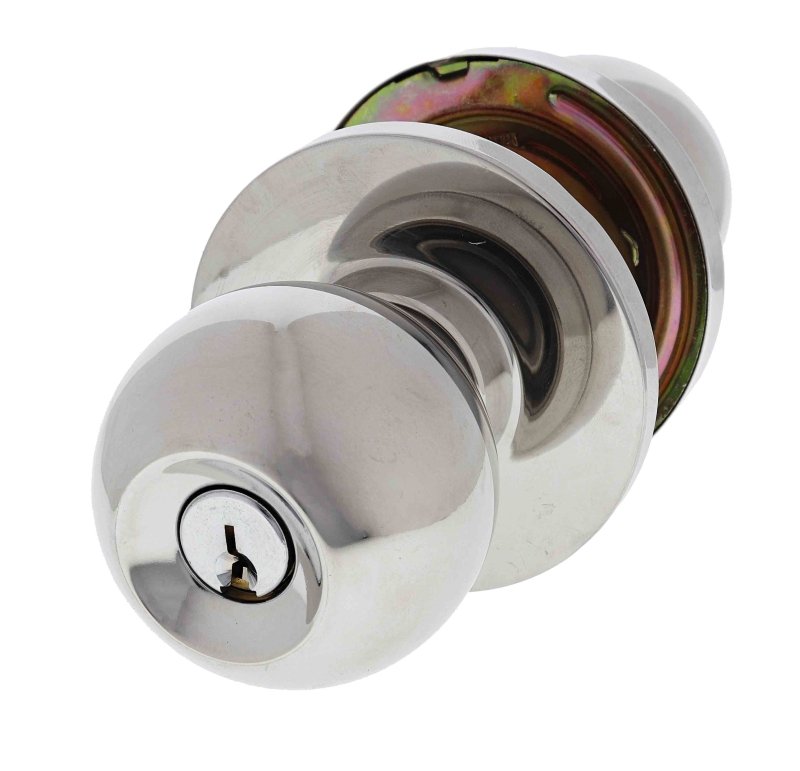 Carbine Epsom 3000 Cylindrical Classroom set, 70mm backset, C4 Keyed to Differ, Boxed, Polished Stainless Steel - primehardware